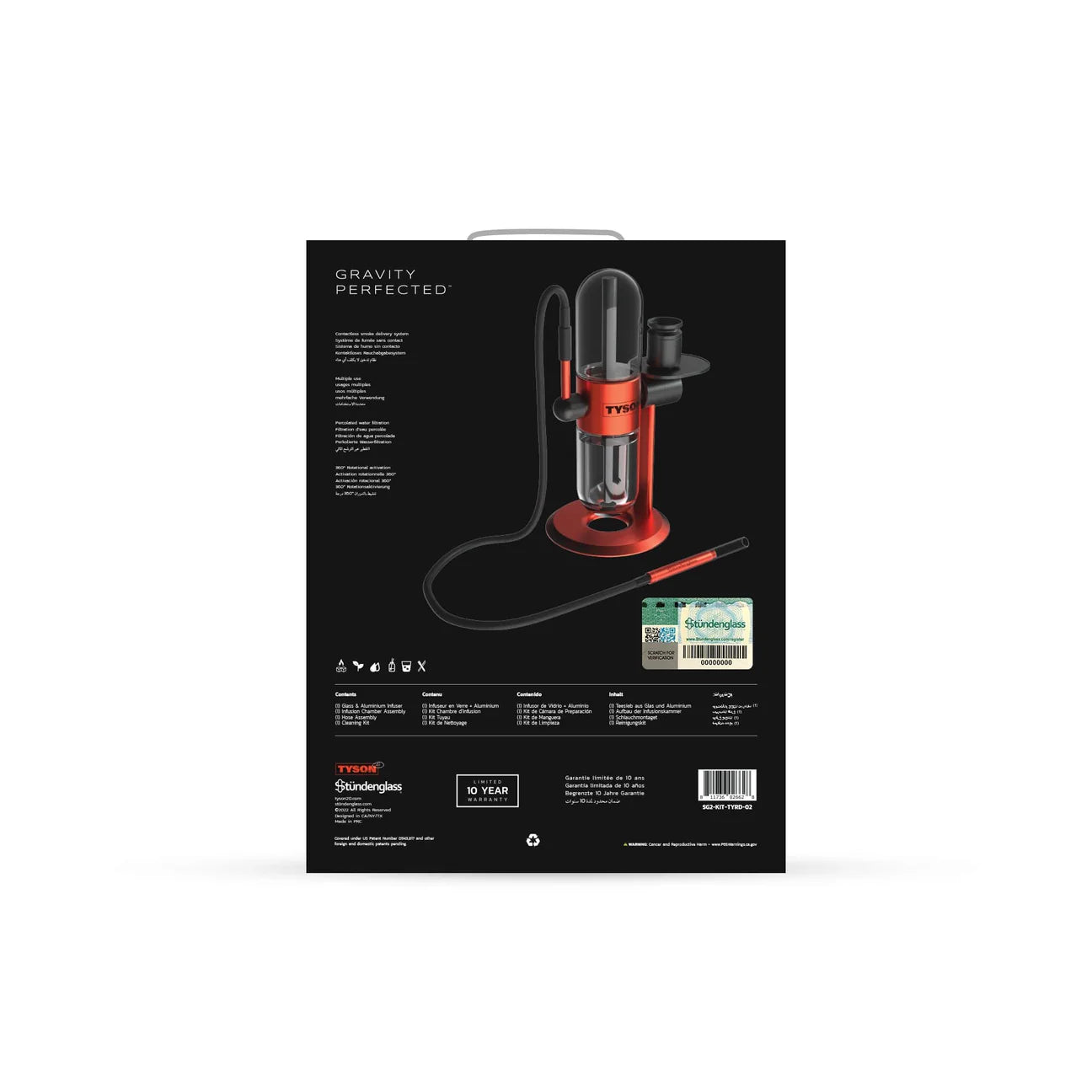 Tyson 2.0 x Stundenglass Gravity Infuser