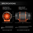 Spider Farmer® 6-Inch 402 CFM Inline Fan Kits with Speed Controller, Carbon Filter & Ducting Combo