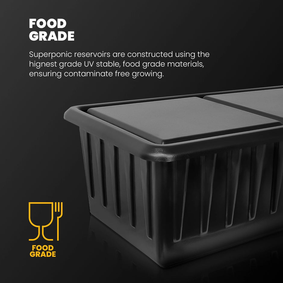 10-Site Bubble Flow Buckets Hydroponic Grow System