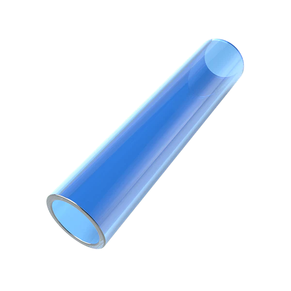 Blue Glass Hose Tip