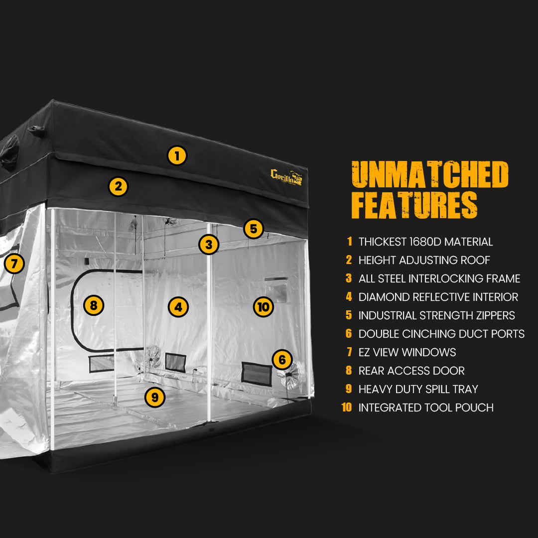 Gorilla Grow Tent 2′ x 4′