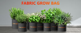 5-pack 5 gallon grow bags Heavy Duty 300G Thickened Nonwoven Plant Fabric Pots with Handles