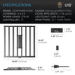 IONFRAME EVO4, Samsung LM301H EVO Commercial LED Grow Light, 300W, 3x3 ft