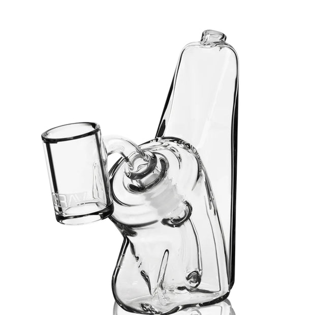 GRAV® WEDGE BUBBLER RIG - CLEAR