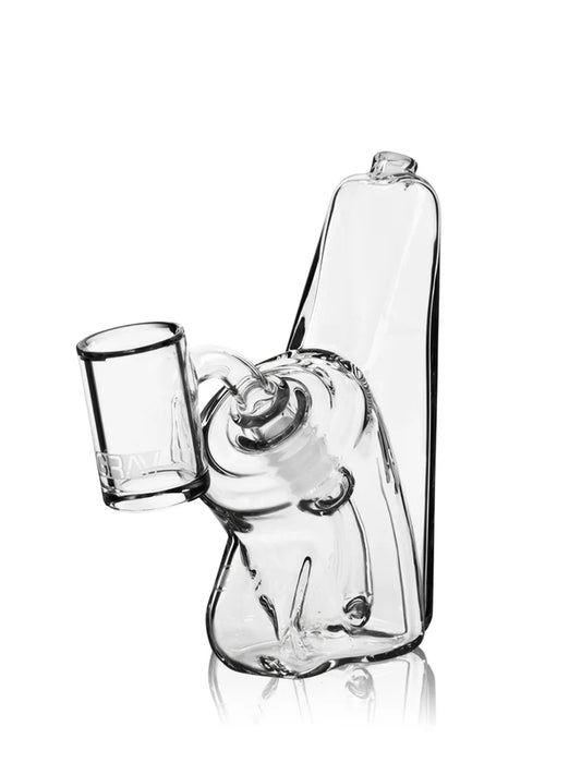 GRAV® WEDGE BUBBLER RIG - CLEAR