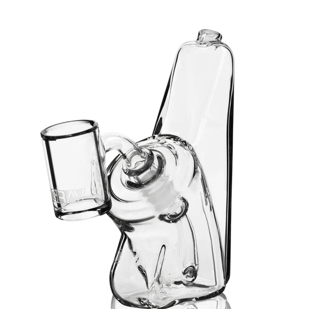 GRAV® WEDGE BUBBLER RIG - CLEAR