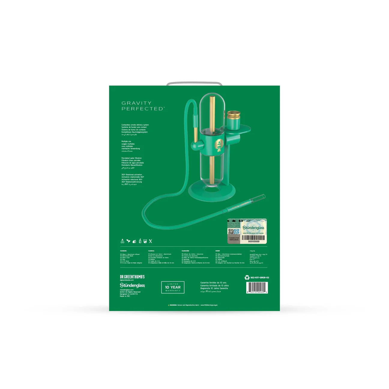 Dr. Greenthumbs x Stundenglass Gravity Infuser