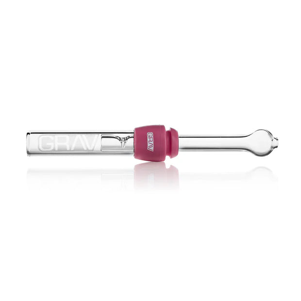 GRAV® GLASS BLUNT W/ SILICONE GROMMET - ASSORTED COLORS