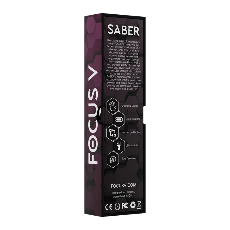 Focus V Saber Electronic Dab Tool - Bubblegum